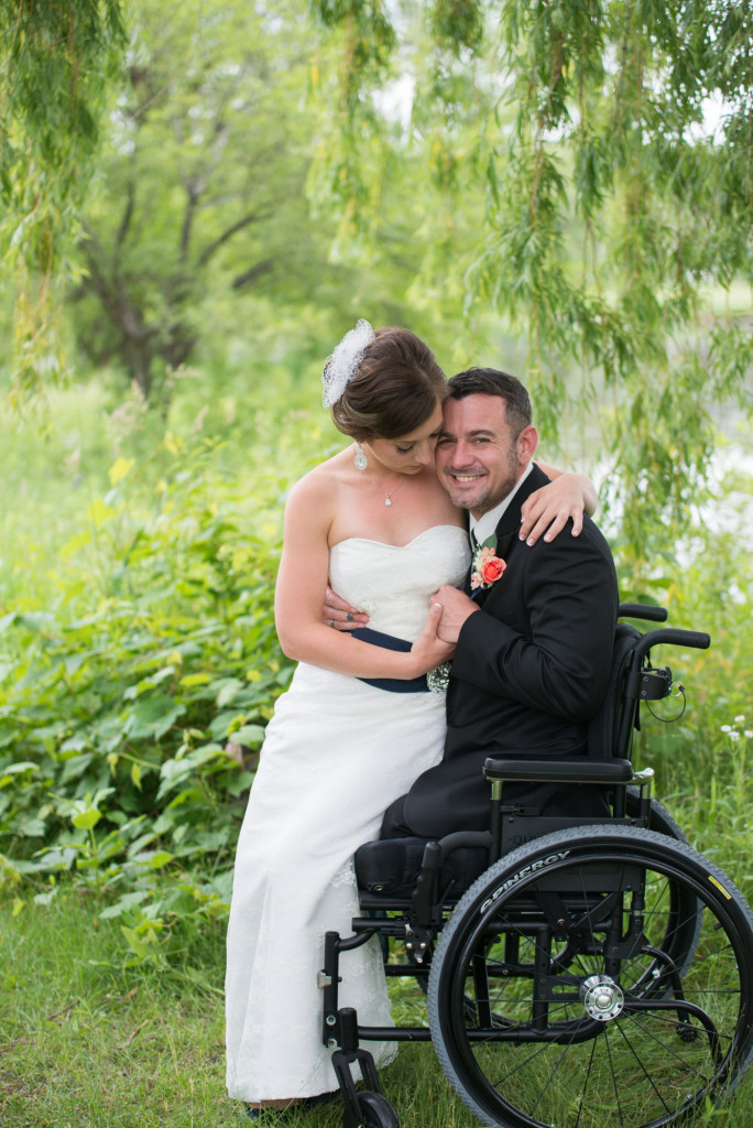 Kimberly and Kyle's summer wedding at Majestic Oaks in Andover, MN