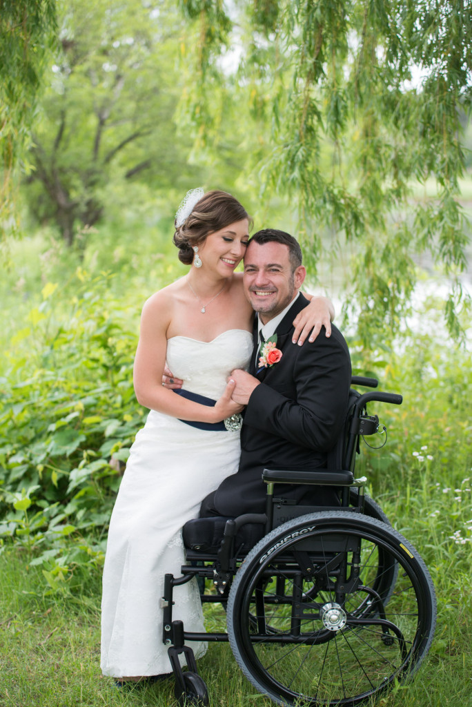 Kimberly and Kyle's summer wedding at Majestic Oaks in Andover, MN