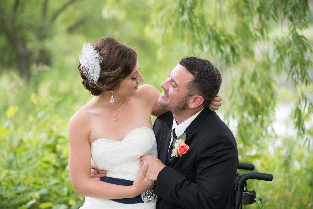 Kimberly and Kyle's summer wedding at Majestic Oaks in Andover, MN
