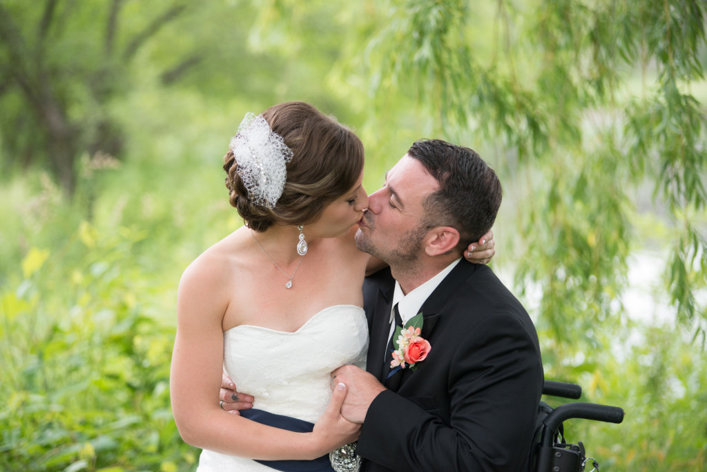 Kimberly and Kyle's summer wedding at Majestic Oaks in Andover, MN