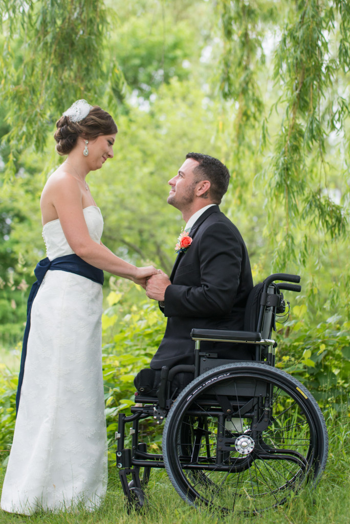 Kimberly and Kyle's summer wedding at Majestic Oaks in Andover, MN
