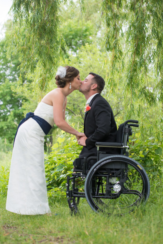 Kimberly and Kyle's summer wedding at Majestic Oaks in Andover, MN