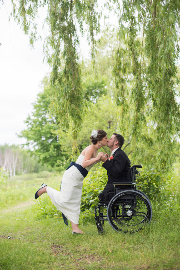 Kimberly and Kyle's summer wedding at Majestic Oaks in Andover, MN