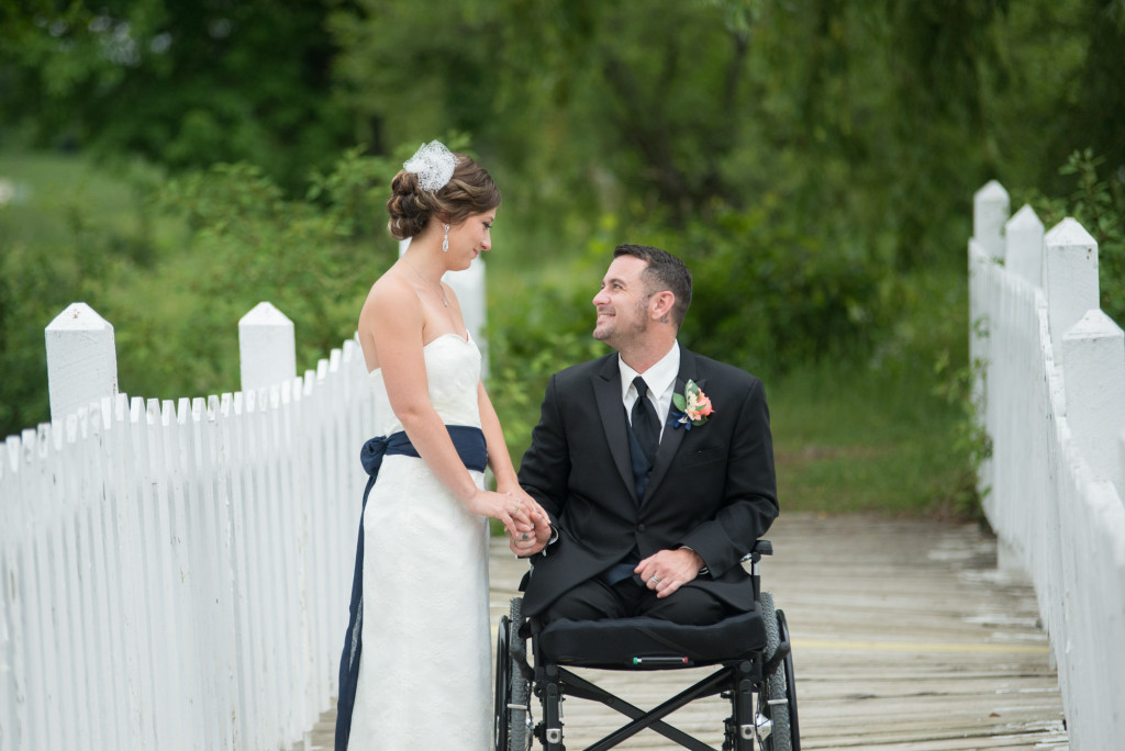 Kimberly and Kyle's summer wedding at Majestic Oaks in Andover, MN