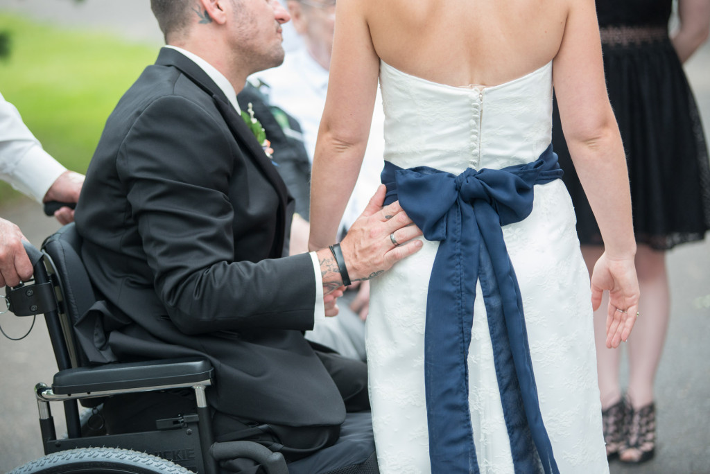 Kimberly and Kyle's summer wedding at Majestic Oaks in Andover, MN
