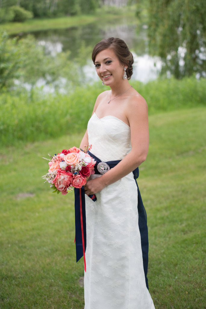 Kimberly and Kyle's summer wedding at Majestic Oaks in Andover, MN