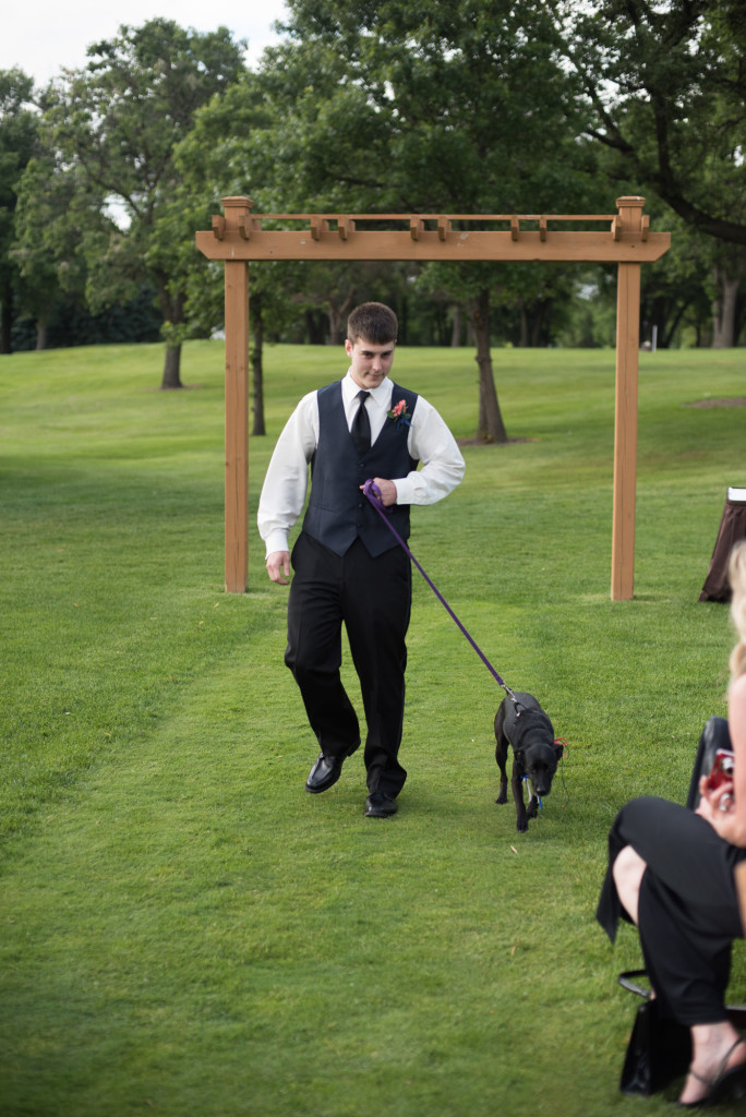 Kimberly and Kyle's summer wedding at Majestic Oaks in Andover, MN