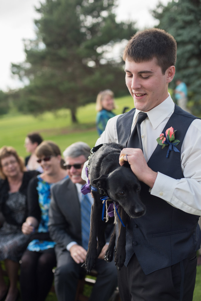 Kimberly and Kyle's summer wedding at Majestic Oaks in Andover, MN