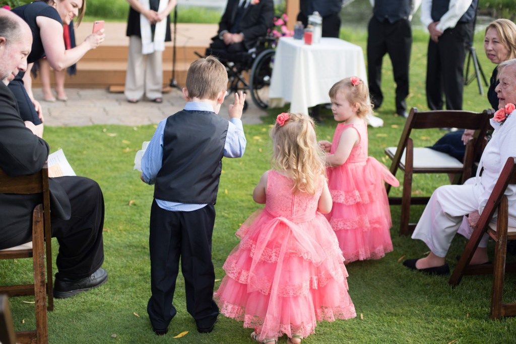Kimberly and Kyle's summer wedding at Majestic Oaks in Andover, MN
