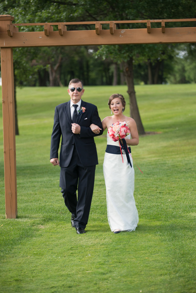 Kimberly and Kyle's summer wedding at Majestic Oaks in Andover, MN