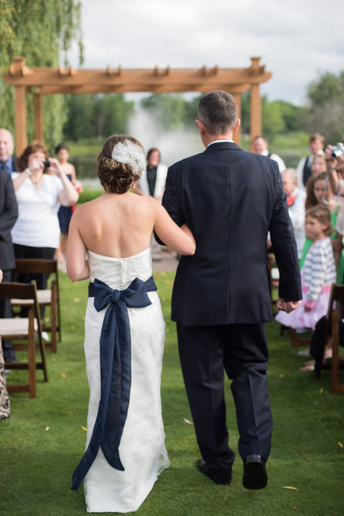 Kimberly and Kyle's summer wedding at Majestic Oaks in Andover, MN