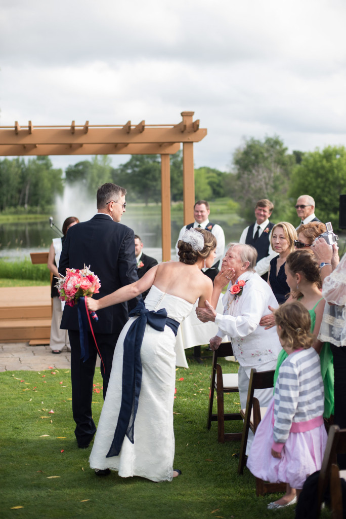 Kimberly and Kyle's summer wedding at Majestic Oaks in Andover, MN