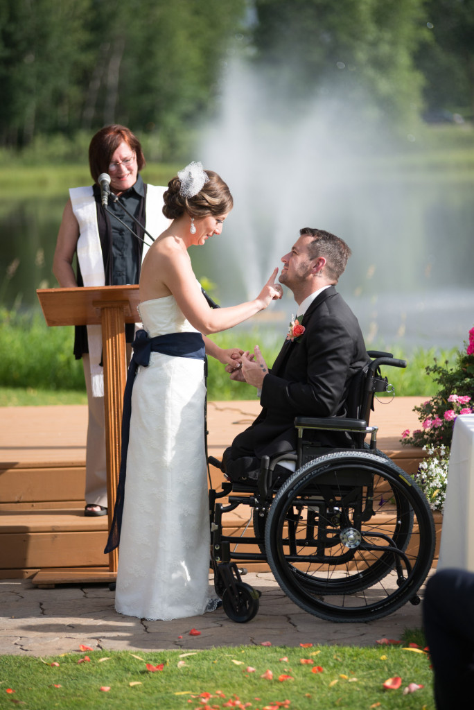 Kimberly and Kyle's summer wedding at Majestic Oaks in Andover, MN