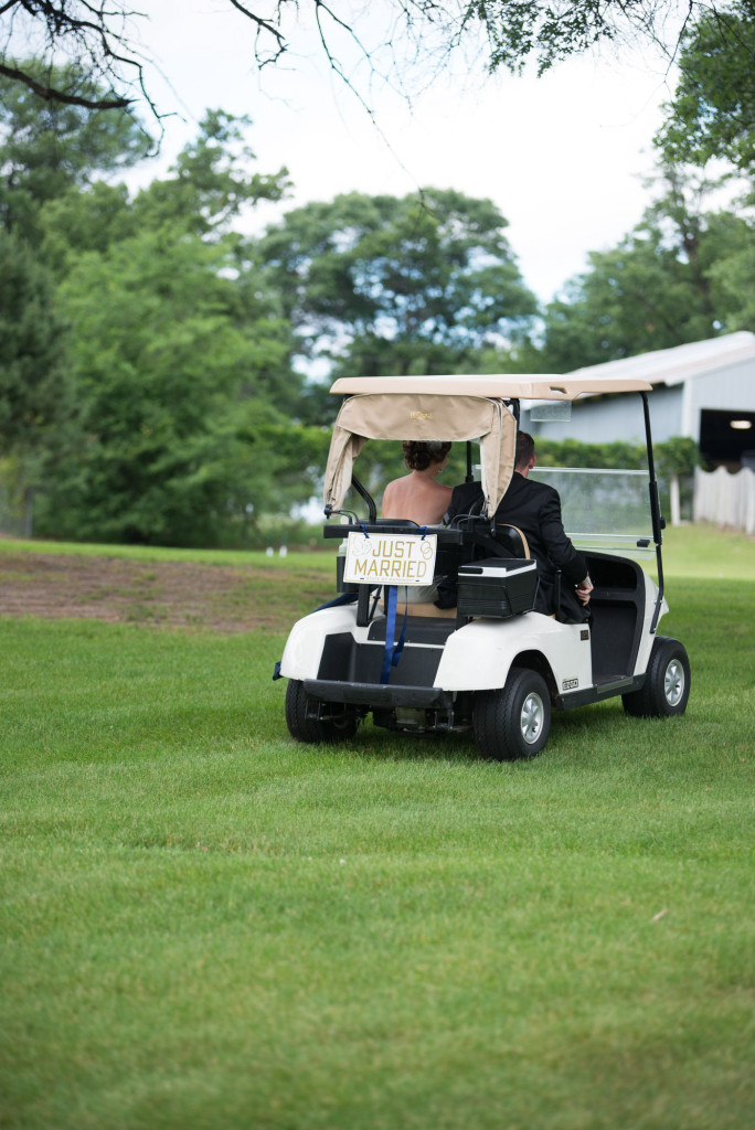 Kimberly and Kyle's summer wedding at Majestic Oaks in Andover, MN