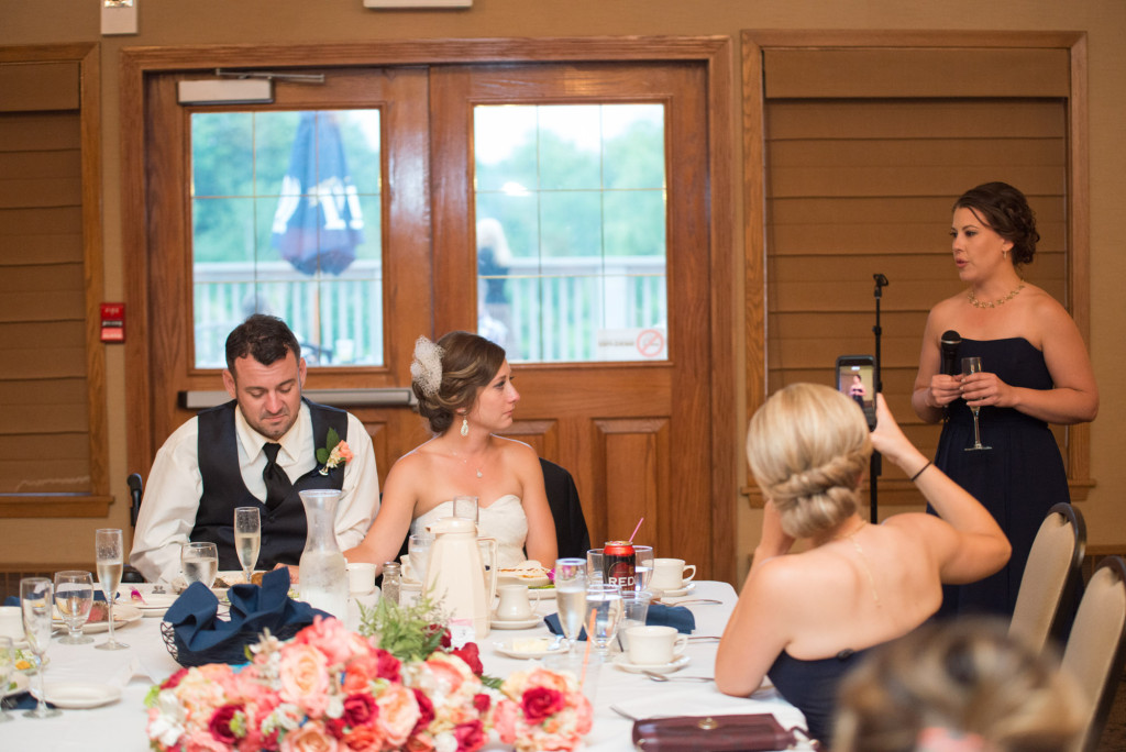 Kimberly and Kyle's summer wedding at Majestic Oaks in Andover, MN