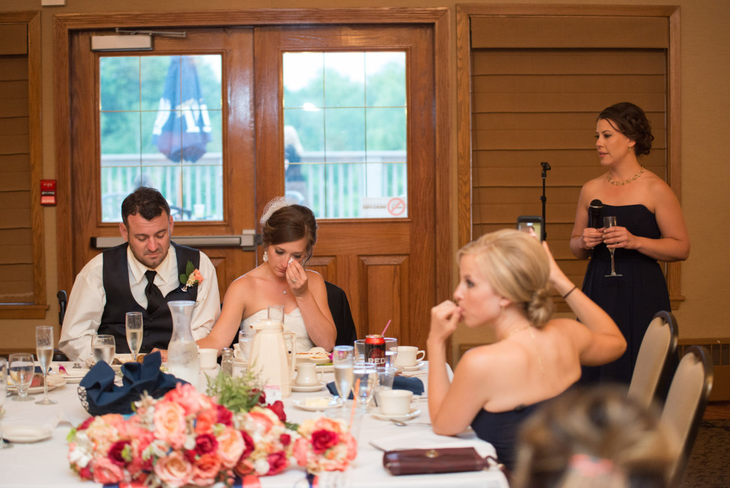 Kimberly and Kyle's summer wedding at Majestic Oaks in Andover, MN