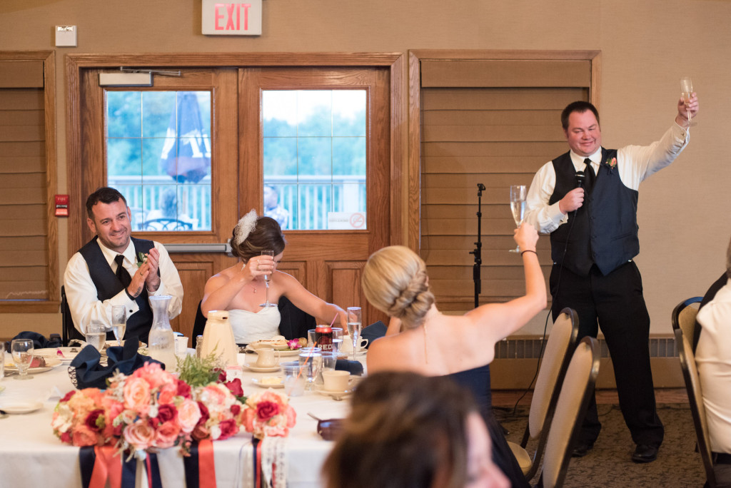 Kimberly and Kyle's summer wedding at Majestic Oaks in Andover, MN