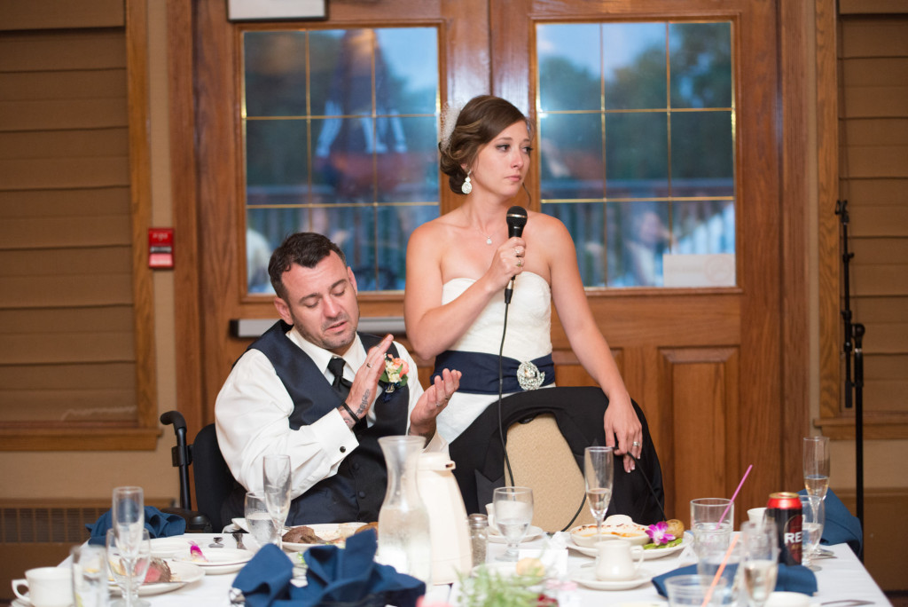 Kimberly and Kyle's summer wedding at Majestic Oaks in Andover, MN