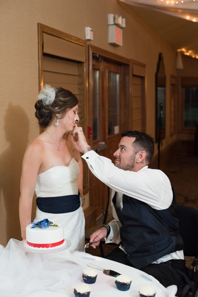 Kimberly and Kyle's summer wedding at Majestic Oaks in Andover, MN