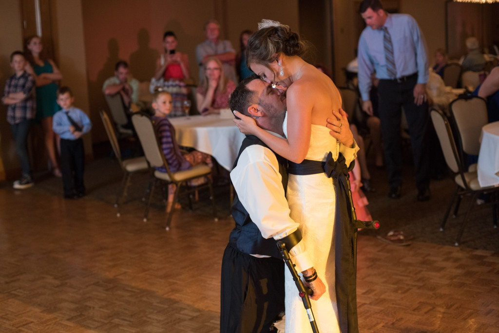 Kimberly and Kyle's summer wedding at Majestic Oaks in Andover, MN