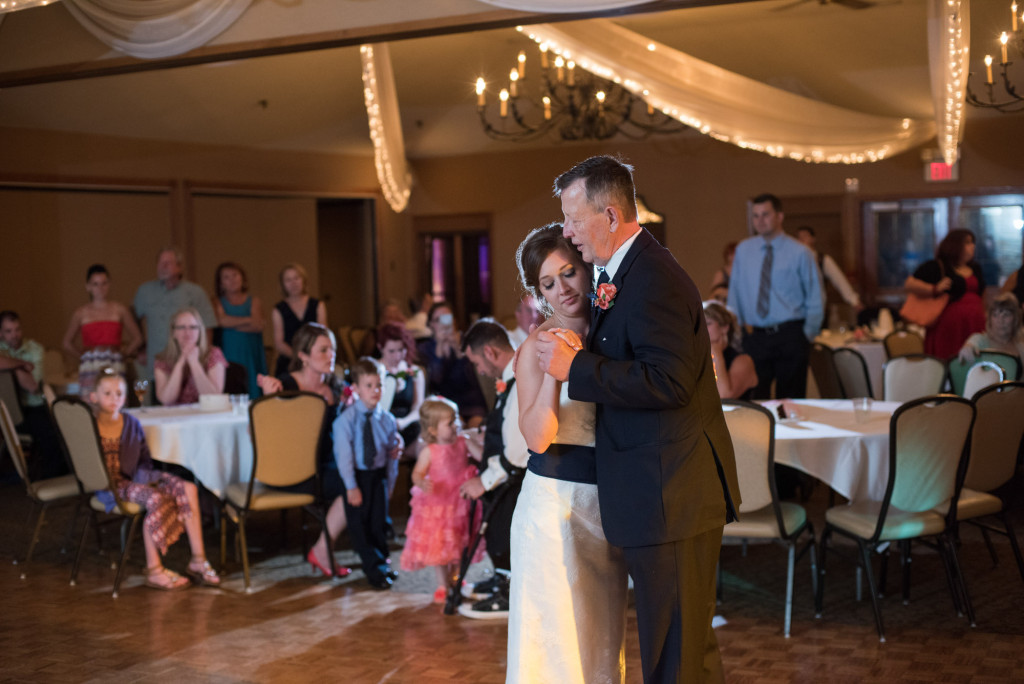 Kimberly and Kyle's summer wedding at Majestic Oaks in Andover, MN
