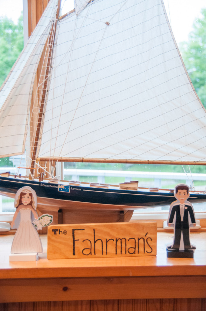 Gigi and Matt's nautical wedding on Lake Minnetonka