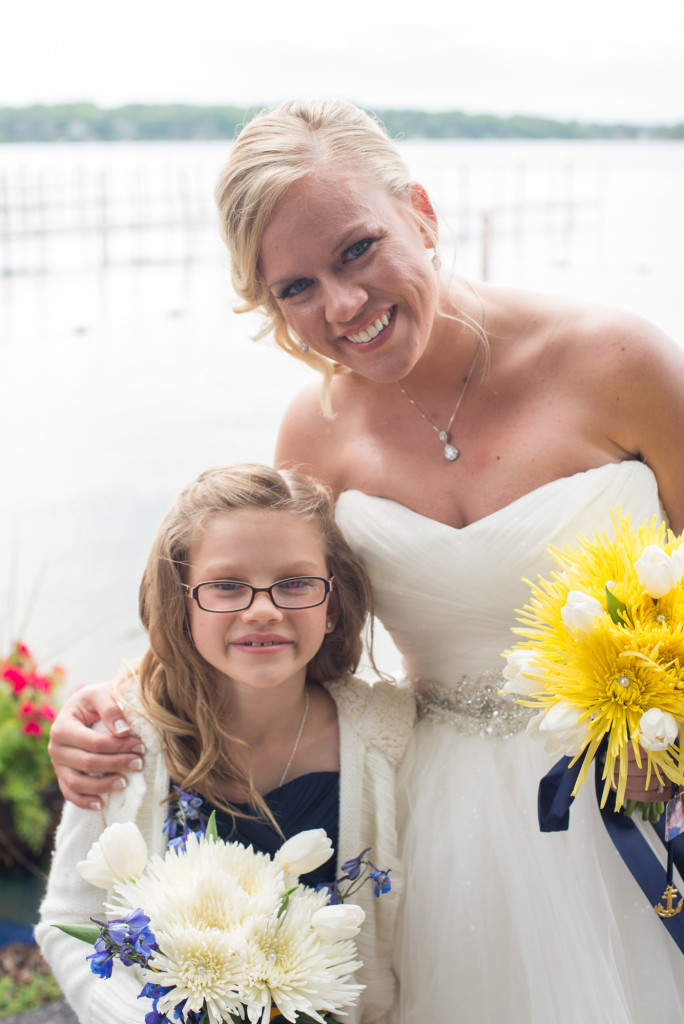 Gigi and Matt's nautical wedding on Lake Minnetonka