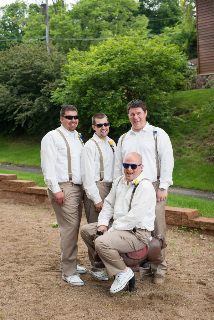 Gigi and Matt's nautical wedding on Lake Minnetonka