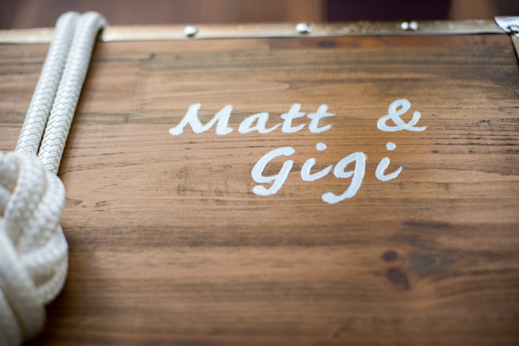 Gigi and Matt's nautical wedding on Lake Minnetonka