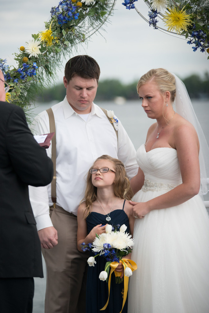 Gigi and Matt's nautical wedding on Lake Minnetonka