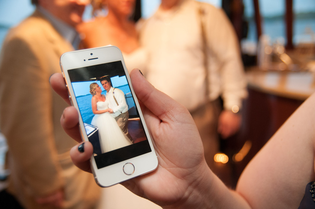 Gigi and Matt's nautical wedding on Lake Minnetonka