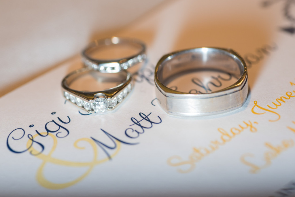 Gigi and Matt's nautical wedding on Lake Minnetonka