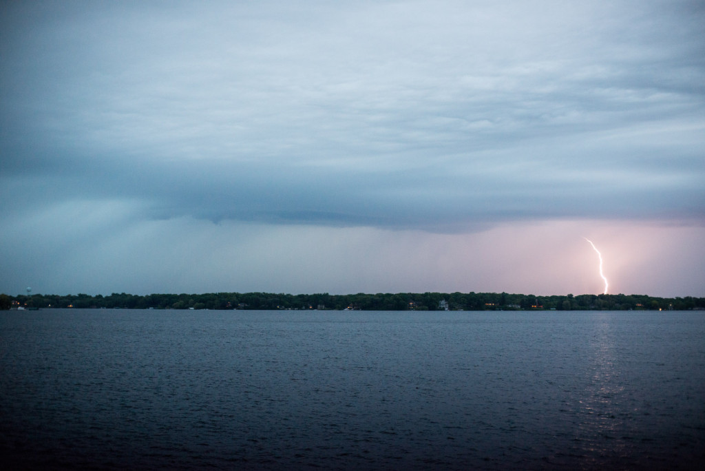 Gigi and Matt's nautical wedding on Lake Minnetonka
