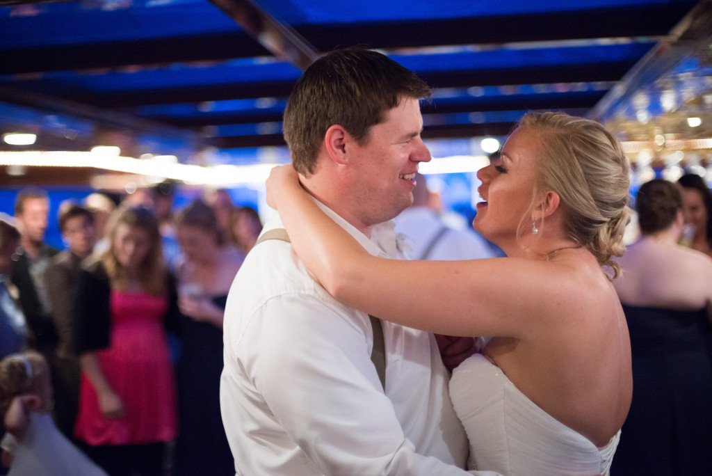 Gigi and Matt's nautical wedding on Lake Minnetonka