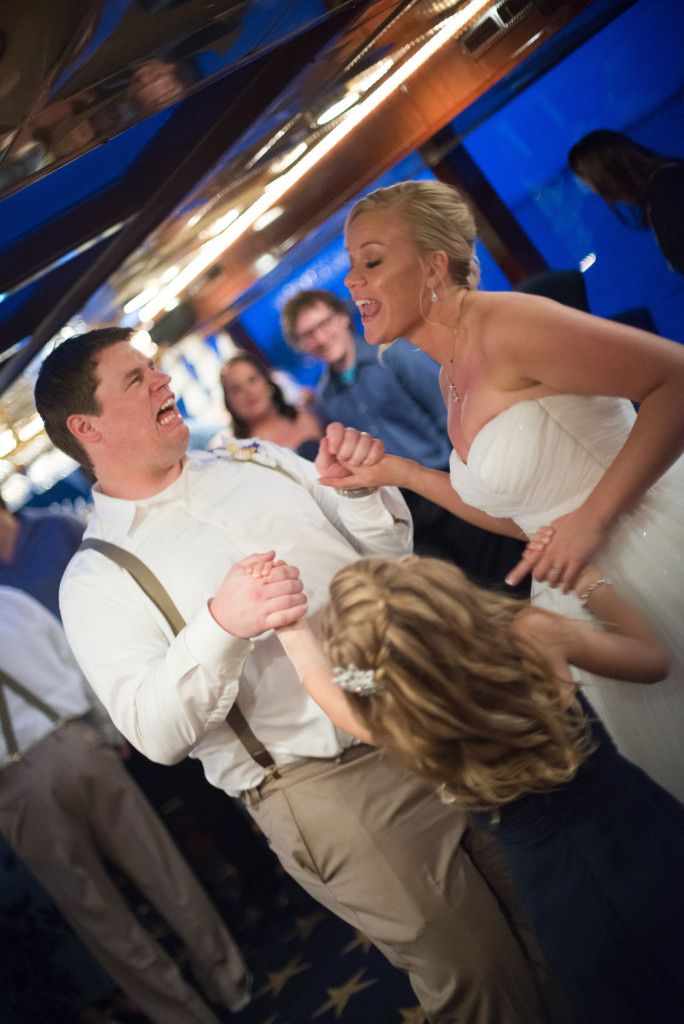 Gigi and Matt's nautical wedding on Lake Minnetonka