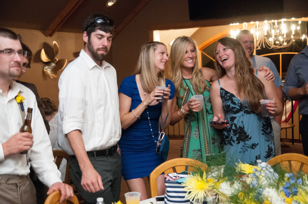 Gigi and Matt's nautical wedding on Lake Minnetonka