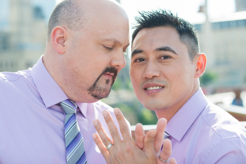 Arthur and James's summer engagement at The Guthrie