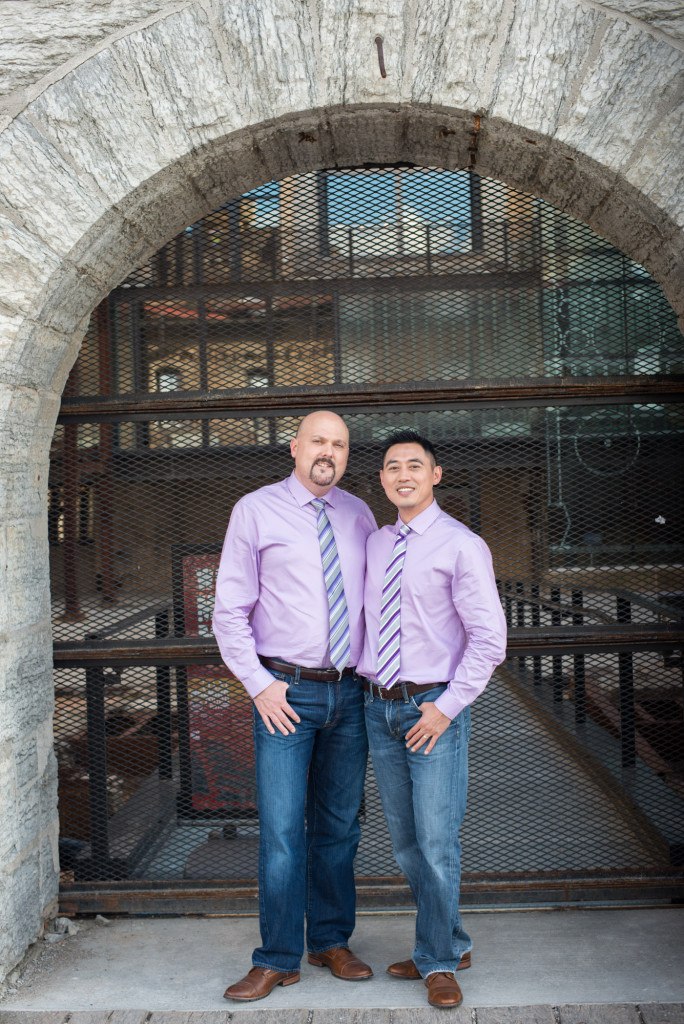 Arthur and James's summer engagement at The Guthrie