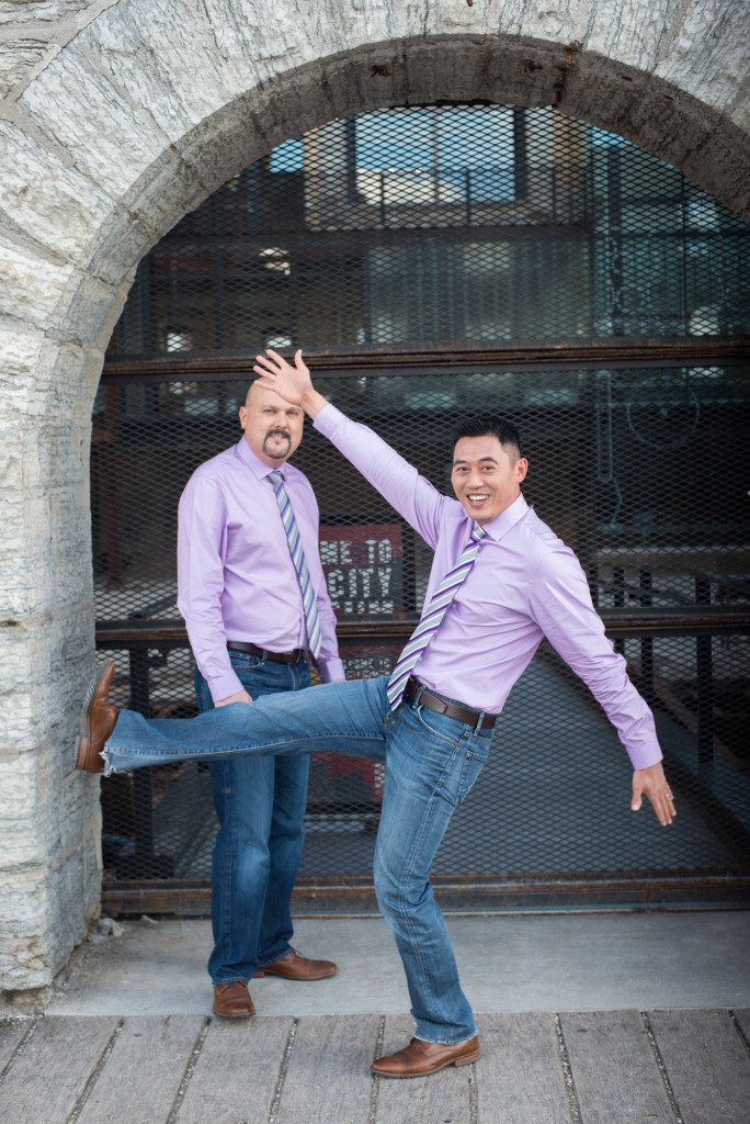 Arthur and James's summer engagement at The Guthrie