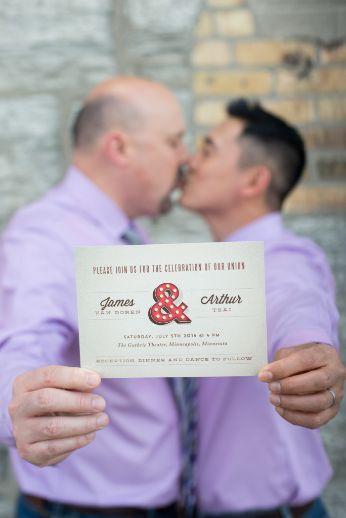 Arthur and James's summer engagement at The Guthrie