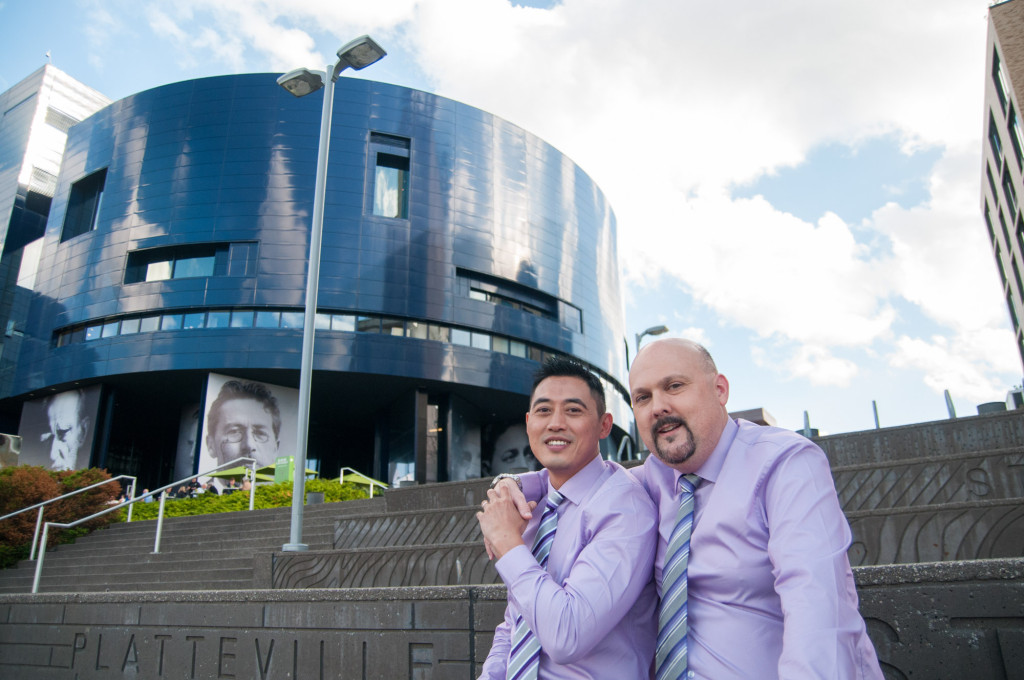 Arthur and James's summer engagement at The Guthrie
