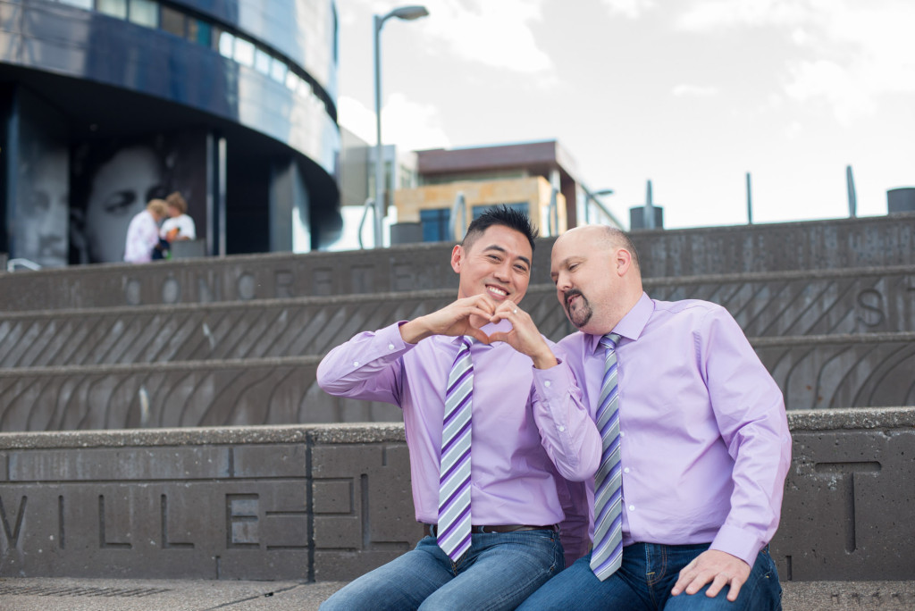Arthur and James's summer engagement at The Guthrie