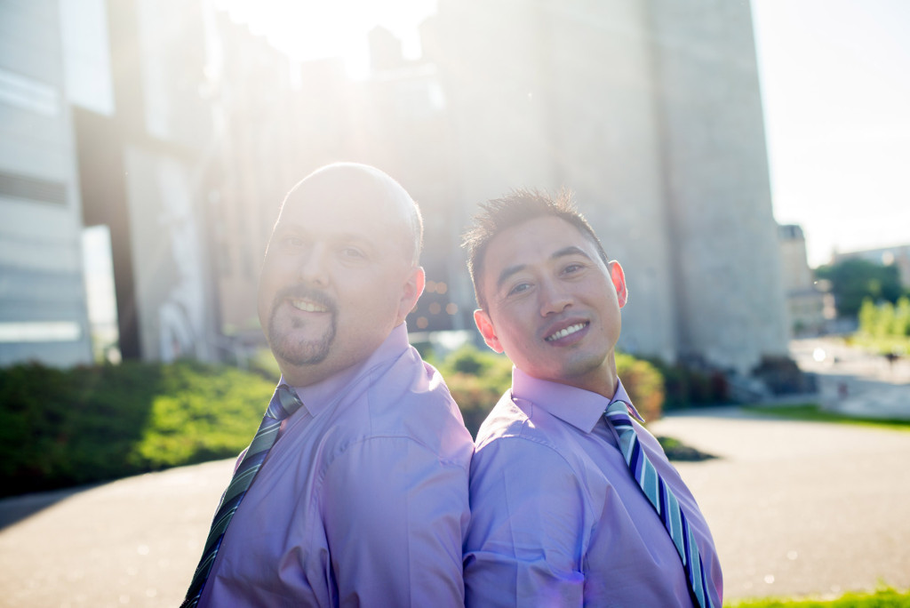 Arthur and James's summer engagement at The Guthrie