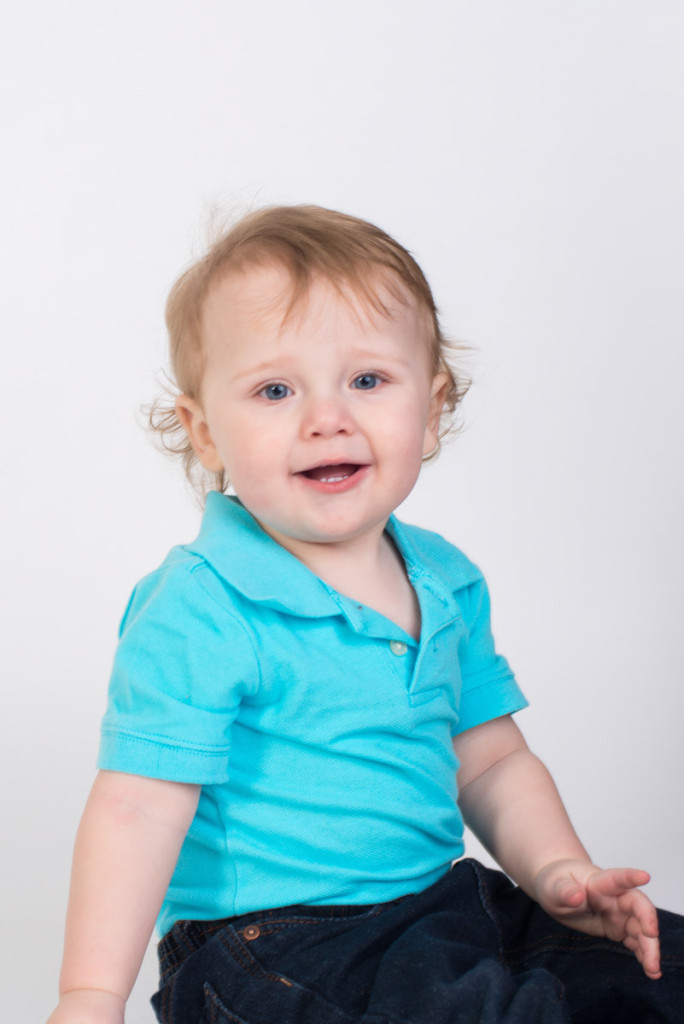 Logan's 1 year portraits