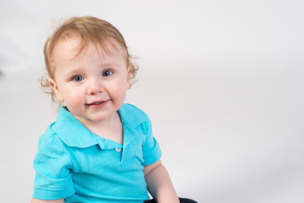Logan's 1 year portraits