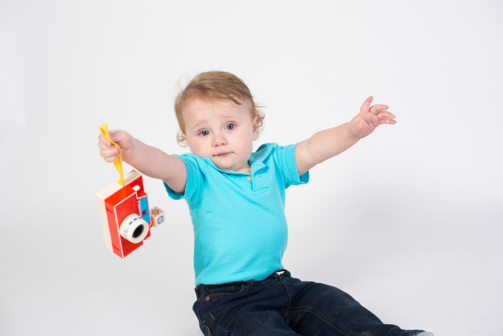 Logan's 1 year portraits