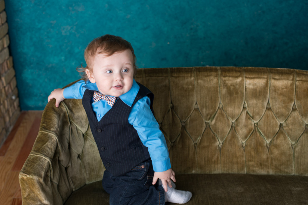 Logan's 1 year portraits