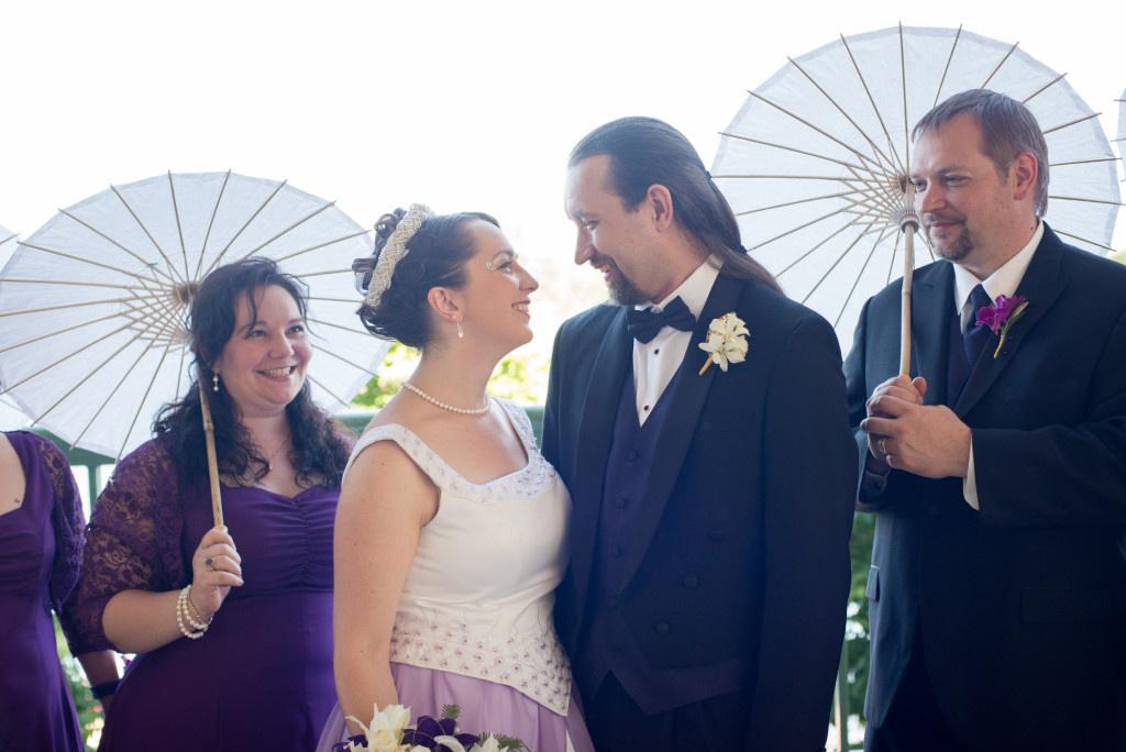 Kirsten and Damon's summer wedding at Como with celi dance reception in St. Paul, MN