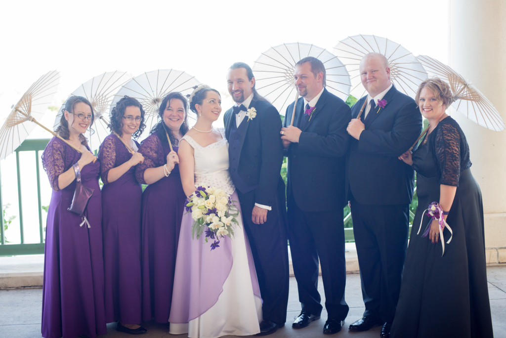Kirsten and Damon's summer wedding at Como with celi dance reception in St. Paul, MN