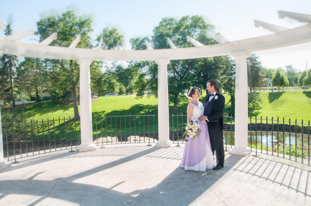 Kirsten and Damon's summer wedding at Como with celi dance reception in St. Paul, MN